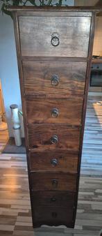 Mooie koloniaalse ladenkast, Ophalen, Minder dan 50 cm, Koloniaals, 5 laden of meer