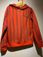 152 trui hoody rood oranje met streep, Ophalen of Verzenden, Zo goed als nieuw, Trui of Vest