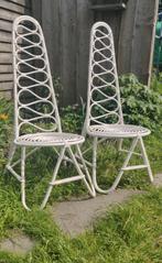 Vintage Rohe Noordwolde eigenzinnige rotan, Huis en Inrichting, Stoelen, Ophalen, Gebruikt, Twee, Vintage Dutch Design
