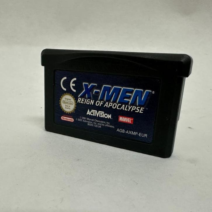Nintendo GameBoy Advance X-Men Reign of Apocalypse, Spelcomputers en Games, Games | Nintendo Game Boy, Zo goed als nieuw