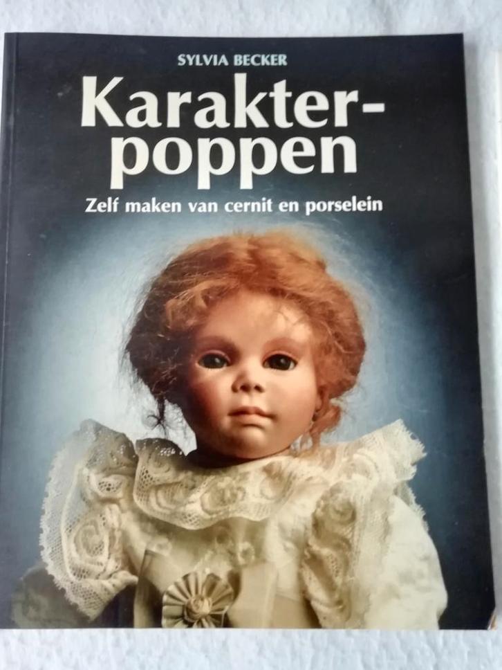Uit 1991, Karakterpoppen, Sylvia becker incl patroon, Boeken, Hobby en Vrije tijd, Zo goed als nieuw, Poppen maken, Ophalen of Verzenden