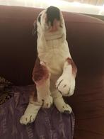 Pluche hond zie foto's bieden gebruikt, Kinderen en Baby's, Ophalen of Verzenden, Gebruikt, Hond