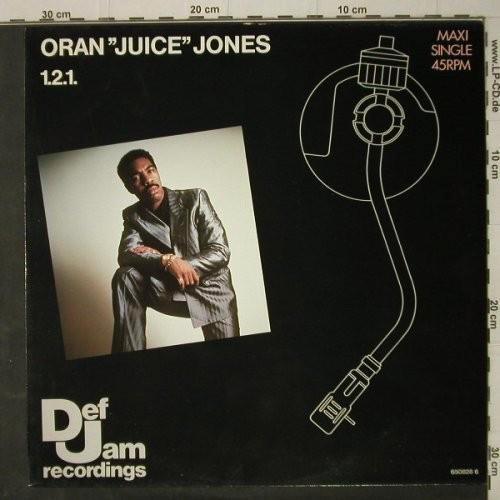 Oran Juice Jones - 1,2,1 (Maxi Single), Cd's en Dvd's, Vinyl Singles, Gebruikt, Maxi-single, Hiphop en Rap, 12 inch, Ophalen of Verzenden