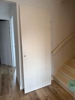 Svedex deur wit - opdekdeur, Ophalen, Gebruikt, 80 tot 100 cm, 215 cm of meer