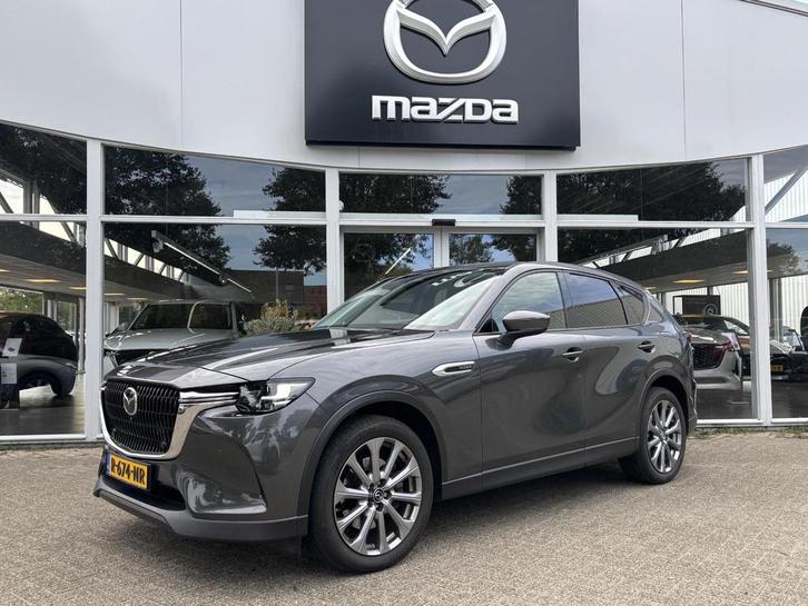Mazda CX-60 2.5 e-SkyActiv PHEV Exclusive-Line NL-Auto, 1e E, Auto's, Mazda, Te koop, CX-60, 360° camera, 4x4, ABS, Achteruitrijcamera