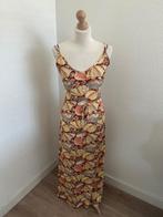 King Louie maat 42 lange schelpen jurk zomer 2130, Beige, Maat 42/44 (L), Ophalen of Verzenden, Zo goed als nieuw