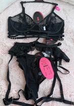 Hunkemöller lingerie setje zwart, Kleding | Dames, Ondergoed en Lingerie, Hunkemöller, Verzenden, Zwart, BH
