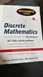Discrete Mathematics Boek - Schaum's Outlines, Boeken, Ophalen of Verzenden, Beta, Gelezen, HBO