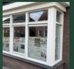 KOZIJNEN ERKER HR++ IS AL GEDEMONTEERD, Doe-het-zelf en Verbouw, Ophalen, Zo goed als nieuw, 150 tot 225 cm, Inclusief glas