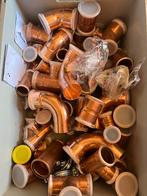 Perskoppelingen geberit koper, Doe-het-zelf en Verbouw, Buizen en Afvoer, Overige materialen, Bochten, Nieuw, Ophalen of Verzenden