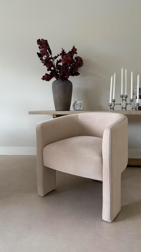 6x chairs from Sklum in beige NEW, Huis en Inrichting, Stoelen, Zo goed als nieuw, Eén, Ophalen