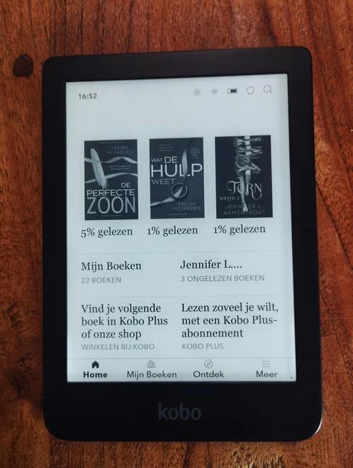 Kobo Clara HD met verlichting, Computers en Software, E-readers, Zo goed als nieuw, Ophalen of Verzenden