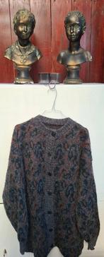 Lekker warm vintage vest, maat 44/46 - XXL/XXXL - 90's, ,, Paars, Maat 46/48 (XL) of groter, Ophalen of Verzenden