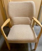 fauteuil, Huis en Inrichting, Fauteuils, Hout, Gebruikt, 75 tot 100 cm, 50 tot 75 cm