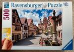 Ravensburger XL 500 stukjes Rothenburg, Ophalen of Verzenden, Zo goed als nieuw