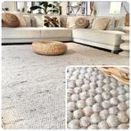 Petite wol - beige gemêleerd vloerkleed - fotoshoot, Ophalen, Beige, 200 cm of meer, Zo goed als nieuw