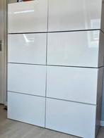 Witte IKEA Besta Kasten, Huis en Inrichting, Kasten | Kledingkasten, Ophalen, Overige materialen, 100 tot 150 cm, 100 tot 150 cm