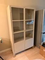 Vitrinekast Castello beige/zand Kwantum, Huis en Inrichting, Kasten | Vitrinekasten, Ophalen, Zo goed als nieuw, Metaal, 150 tot 200 cm