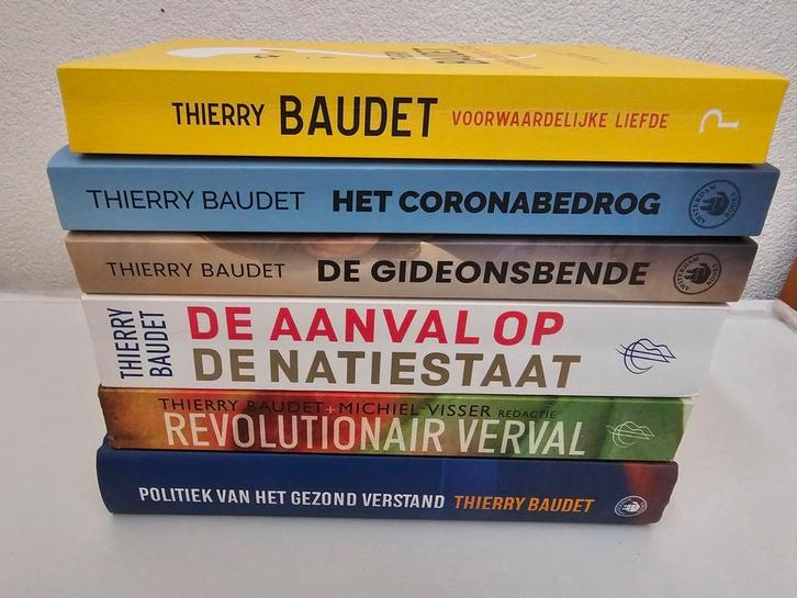 Thierry Baudet Boeken Collectie, Boeken, Politiek en Maatschappij, Gelezen, Politiek en Staatkunde, Nederland, Ophalen of Verzenden