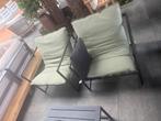 Showroommodel | Coral loungeset Leaf, Ophalen, Aluminium, Bijzettafel, 3 zitplaatsen