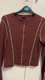 Amy&Ivy shirt XL, Kleding | Dames, T-shirts, Ophalen of Verzenden, Zo goed als nieuw, Bruin, Lange mouw