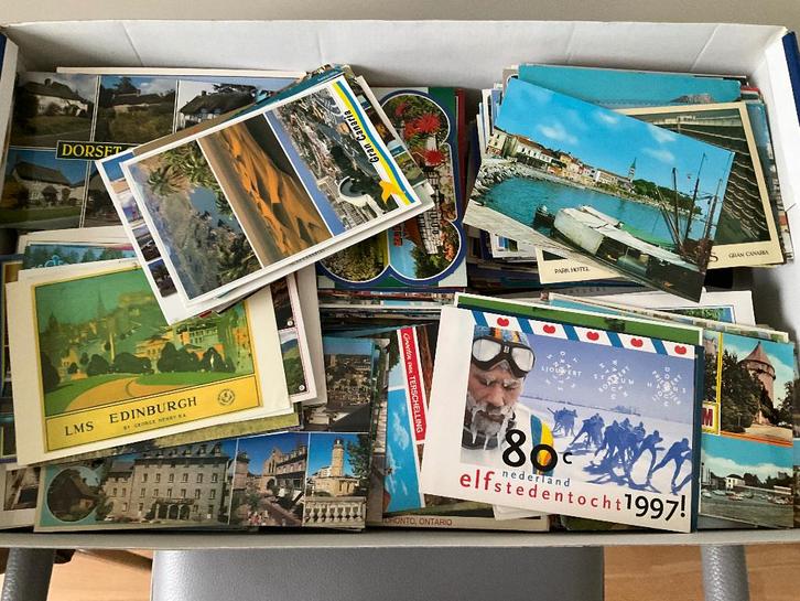 Te koop: Verzameling ansichtkaarten, Boeken, Partijen en Verzamelingen, Gelezen, Overige, Ophalen