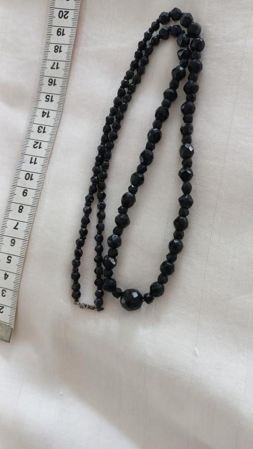 Echte oude gitketting, zilver slotje, Sieraden, Tassen en Uiterlijk, Antieke sieraden, Ketting, Zilver, Ophalen of Verzenden