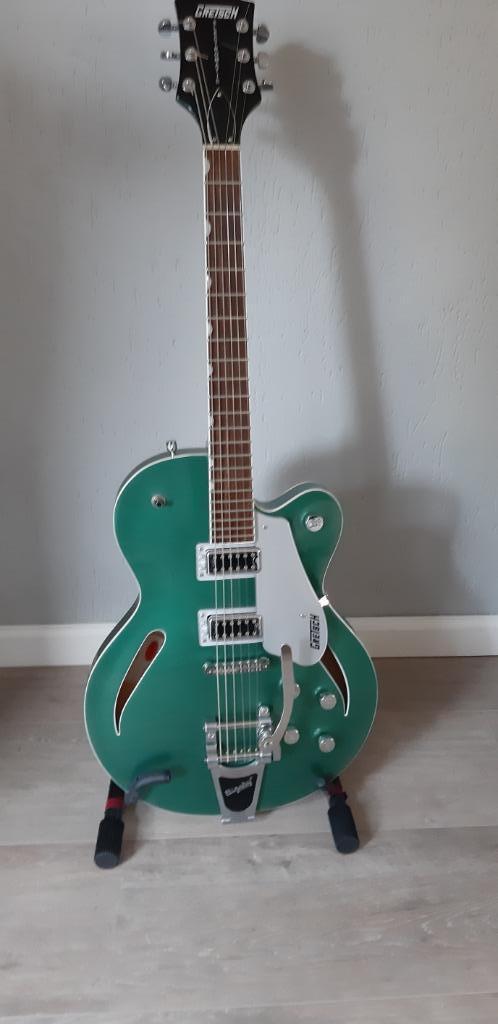 Gretsch G5620T-CB Electromatic Center-Block Georgia Green, Muziek en Instrumenten, Snaarinstrumenten | Gitaren | Elektrisch, Zo goed als nieuw