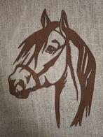 Paardenhoofd roestig staal, Ophalen of Verzenden, Zo goed als nieuw