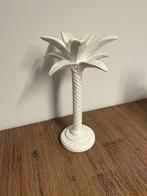 Kandelaar palmboom, Huis en Inrichting, Woonaccessoires | Kandelaars en Kaarsen, 25 tot 50 cm, Wit, Ophalen of Verzenden, Zo goed als nieuw