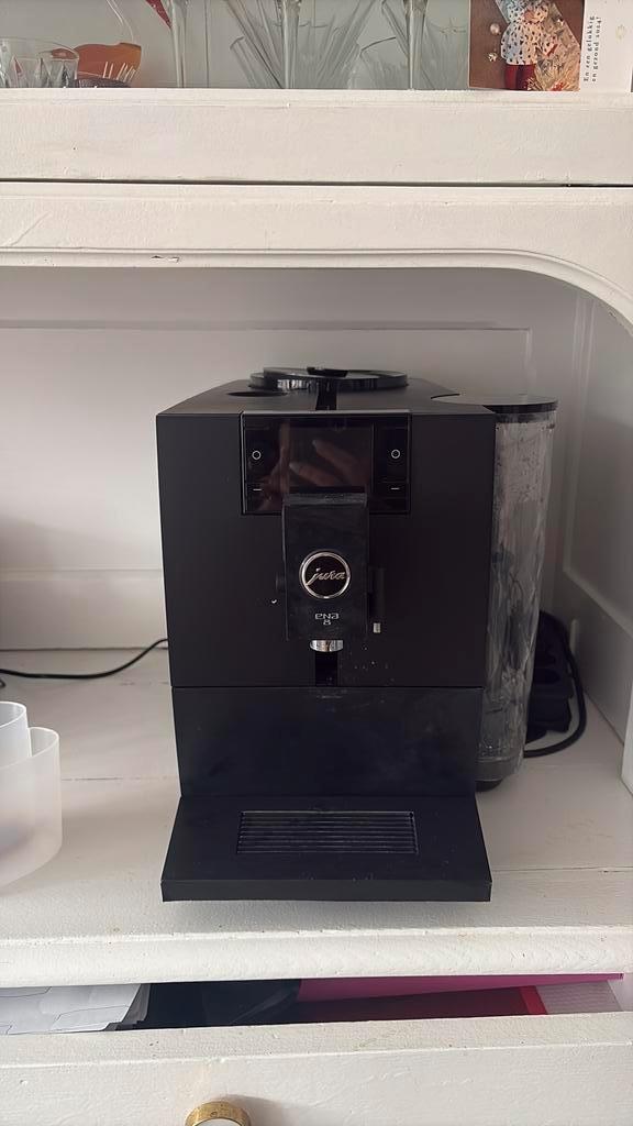 Jura ENA 8 Koffiemachine, Witgoed en Apparatuur, Koffiezetapparaten, Gebruikt, Koffiebonen, Koffiemachine, 1 kopje, Afneembaar waterreservoir