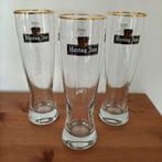 3 Hertog Jan Wiezener wit bier glazen, Verzamelen, Biermerken, Ophalen of Verzenden, Zo goed als nieuw, Glas of Glazen, Hertog Jan