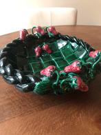 Unieke Vallauris schaal handbeschilderd keramiek – Frankrijk, Antiek en Kunst, Ophalen of Verzenden