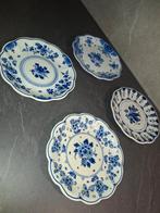4 Delftsblauwe Bordjes van De Porceleyne Fles, Ophalen of Verzenden