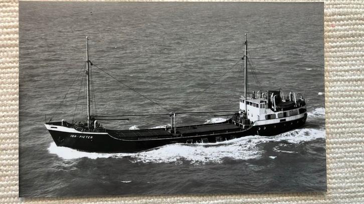 IDA  PIETER  1952  werf vd Werf Deest Gezonken 1965, Verzamelen, Scheepvaart, Ophalen of Verzenden