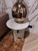 Travertin bijzettafel, Ophalen, Nieuw