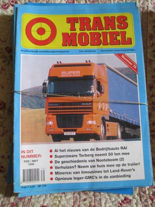 Tijdschrift Trans Mobiel 1998-2023, Boeken, Auto's | Folders en Tijdschriften, Ophalen of Verzenden