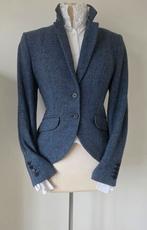 Purdey visgraat wollen blazer blauw 42, Maat 42/44 (L), Zo goed als nieuw, Purdey, Jasje