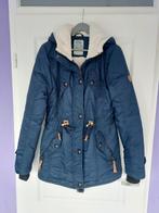 Brigg winterjas dames lengtemaat 76 = maat 38, Ophalen of Verzenden, Zo goed als nieuw, Maat 38/40 (M), Blauw