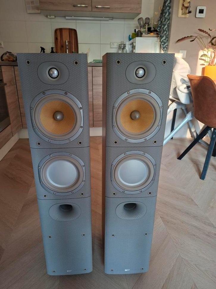 B&w dm603 s3, Audio, Tv en Foto, Luidsprekers, Zo goed als nieuw, Front, Rear of Stereo speakers, 120 watt of meer, Overige merken