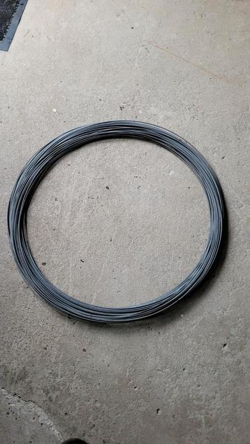 IJzerdraad 3mm - Minimaal 50 Meter beschikbaar voor biedingen