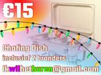Feestje! Shafing Dish tehuur + evt Party tent 6x3 /tafel etc, Ophalen, Zo goed als nieuw