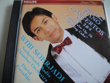 SAINT-SAENS Piano concertos nos. 2 & 4 CD SOERJADI PHILIPS beschikbaar voor biedingen