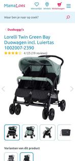 Lorelli duowagen, Ophalen, Zo goed als nieuw, Kinderwagen of Buggy