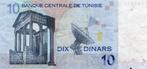 Bankbiljet:  TUNESIË  -  10 dinars, Verzenden, Overige landen, Los biljet