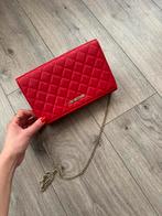 Love Moschino cross body quilted handtas schoudertas rood, Ophalen of Verzenden, Nieuw, Rood, Schoudertasje