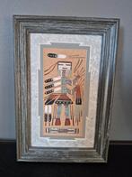 Zandschilderij painting kunst origineel gemerkt art work wan, Ophalen of Verzenden