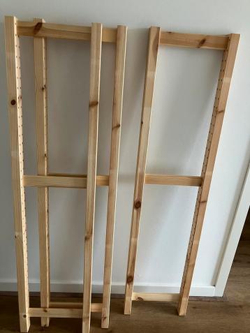 Drie stuks IKEA IVAR staander / zijpaneel 120 cm - afbeelding 2