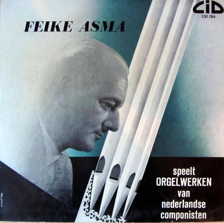 1957  Feike Asma  Speelt werken Van Ned. Componisten 10”LP, Cd's en Dvd's, Vinyl Singles, Zo goed als nieuw, Overige typen, Klassiek