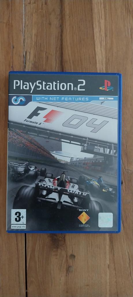 F1 '04, Spelcomputers en Games, Games | Sony PlayStation 2, Racen en Vliegen, 1 speler, Vanaf 3 jaar, Ophalen